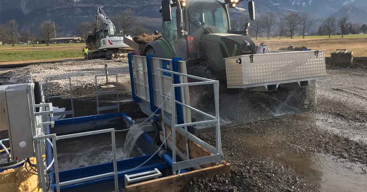 Two MobyDick Wheel Washing Systems for motorway access in Austria
